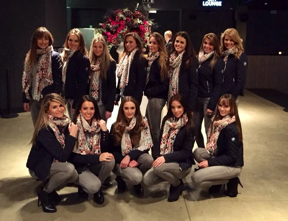 Het Degelin team samen op een evenement